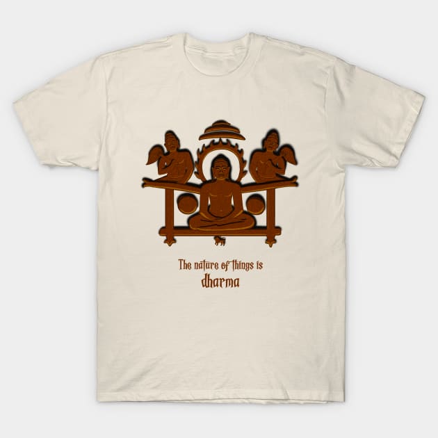 Lord Mahavira quotes 1 T-Shirt by HurdyGurdy